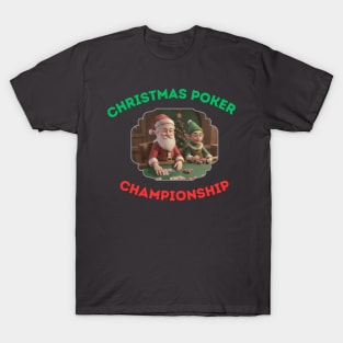 Christmas Poker Championship T-Shirt